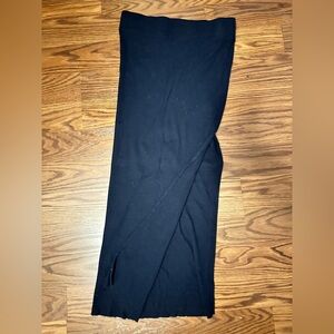 Cotton Citizen Black Skirt Side Slit - Small NWOT